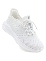Dámská textilní sportovní obuv bílá Big Star UU274056 dámské