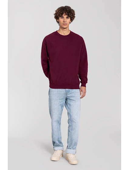 Fruit of the Loom Iconic 250 Set-In Sweat Mikina 16.2292 burgundy Fruit of the Loom Iconic 250 Set-In Sweat Mikina 16.2292 burgundy