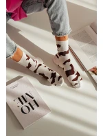 Dámské Ponožky S model 21690199 Hnědé - Milena