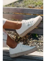 Dámské Tenisky S Pletením model 21694029 Bílé - Lee Cooper Dámské Tenisky S Pletením model 21694029 Bílé - Lee Cooper