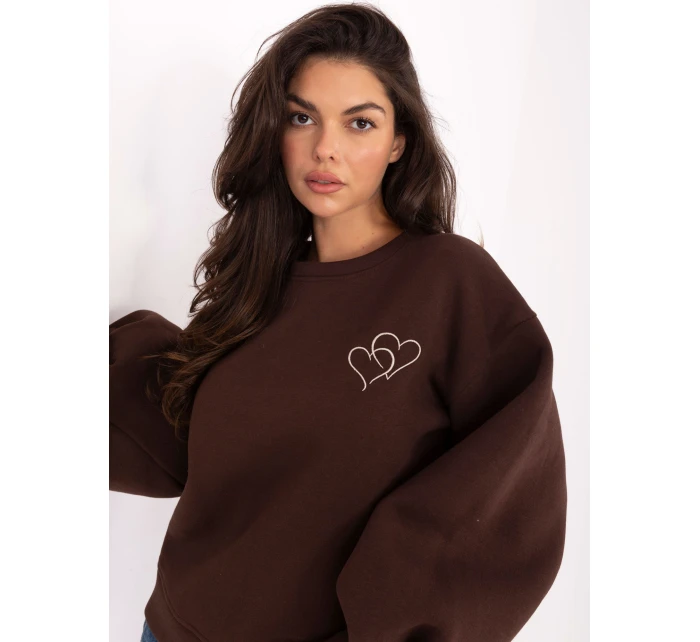 Bluza IT BL model 21378826 ciemny brązowy - FPrice