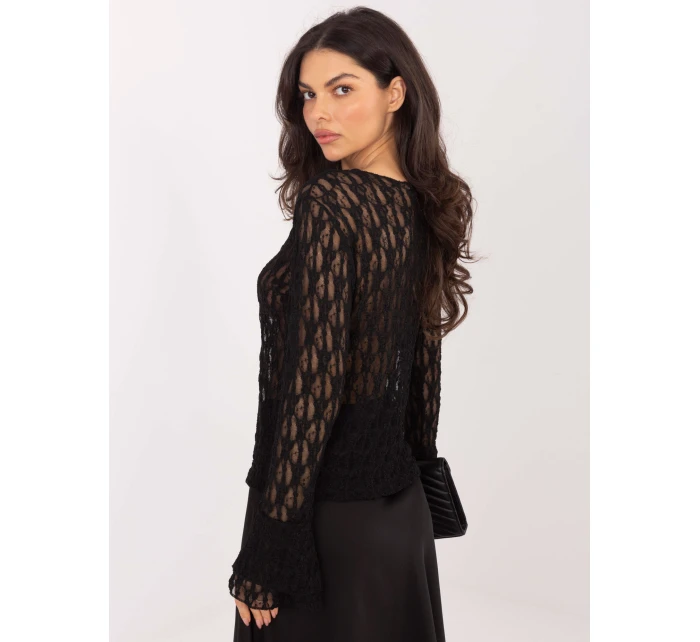 Bluzka IT BZ model 21808007 czarny - FPrice Bluzka IT BZ model 21808007 czarny - FPrice