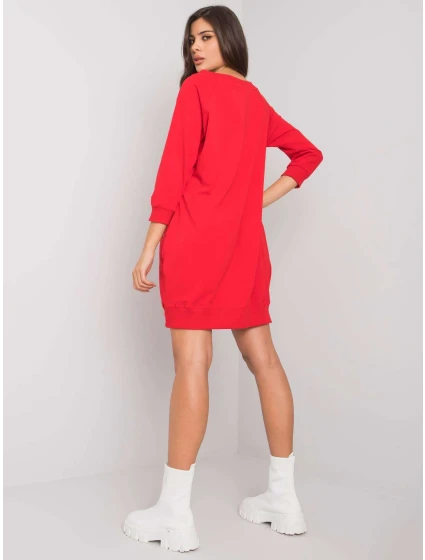Šaty RV SK model 16226341 červená - FPrice Šaty RV SK model 16226341 červená - FPrice