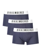 3PACK Pánské boxerky Bikkembergs tmavě modré 3PACK Pánské boxerky Bikkembergs tmavě modré