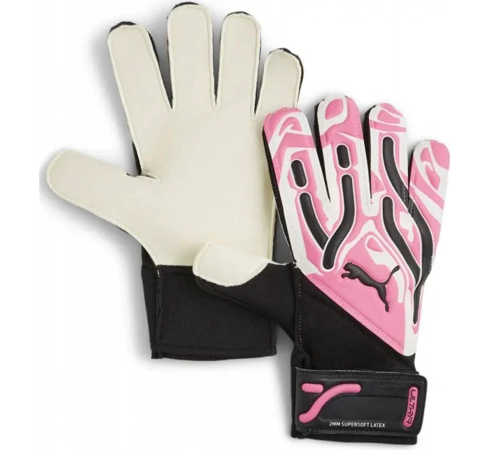 SPORT Brankářské rukavice Ultra Play M RC 041862 08 Bílá s růžovou - Puma