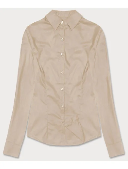 Klasická béžová dámská košile (HH039-34)