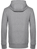 B&C KING Zipped Pánská mikina s kapucí heather grey model 22484133 B&C KING Zipped Pánská mikina s kapucí heather grey model 22484133