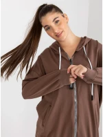 Mikina RV BL 8302.78 hnědá Mikina RV BL 8302.78 hnědá