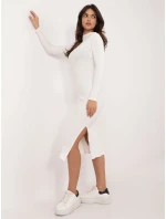 Šaty RV SK model 20619202 ecru - FPrice Šaty RV SK model 20619202 ecru - FPrice