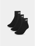Dětské ponožky casual nad kotník 4F (3pack) - multibarevné Dětské ponožky casual nad kotník 4F (3pack) - multibarevné