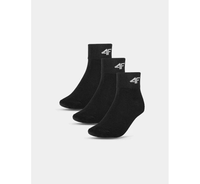 Dětské ponožky casual nad kotník 4F (3pack) - multibarevné Dětské ponožky casual nad kotník 4F (3pack) - multibarevné