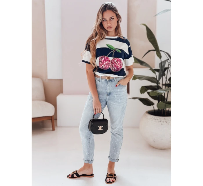 Dámské džínové kalhoty JEWELSTAR blue FashionStreet UY2444