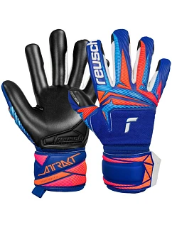 Reusch Attrakt Infinity Evolution NC Junior modročerné brankářské rukavice 5672725 4127
