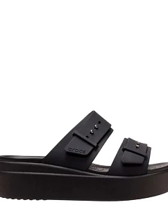 Dámské sandály Crocs Brooklyn Low, černé, 207431 001, velikost 39–40