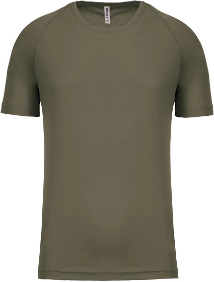 Kariban ProAct PA 438 Pánské sportovní tričko 20.P438 green olive Kariban ProAct PA 438 Pánské sportovní tričko 20.P438 green olive