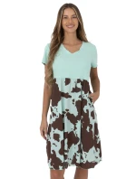 Dámské šaty DHJ SK  s hnědou  model 21269936 - FPrice