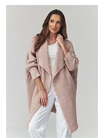 Svetr na zapínání  model 226883 Makadamia