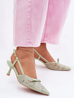 Sandály na podpatku  model 226923 Step in style