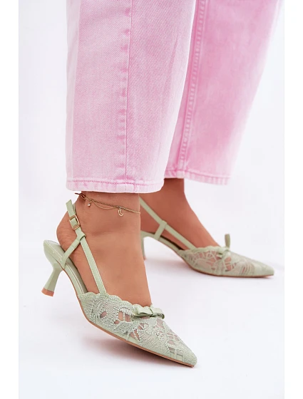 Sandály na podpatku  model 226923 Step in style