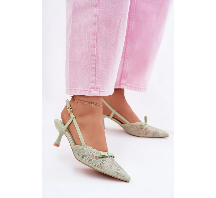 Sandály na podpatku  model 226923 Step in style