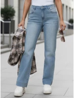 Jeansy damskie z  niebieskie model 22032219 - FashionStreet