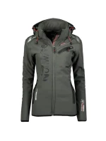 Geographical Norway dámská softshellová bunda Reine Grey/Black Lady 007 (WU6099F/GN Grey/Black)
