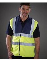 Yoko HVW 100 Hi-Vis bezpečnostní vesta 79.W100 lime Yoko HVW 100 Hi-Vis bezpečnostní vesta 79.W100 lime