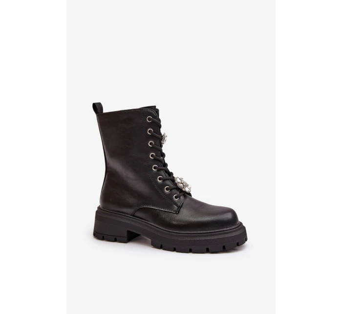 Dámské Eko Kožené Pracovní Boty S Černé model 21670252 - Boto Dámské Eko Kožené Pracovní Boty S Černé model 21670252 - Boto