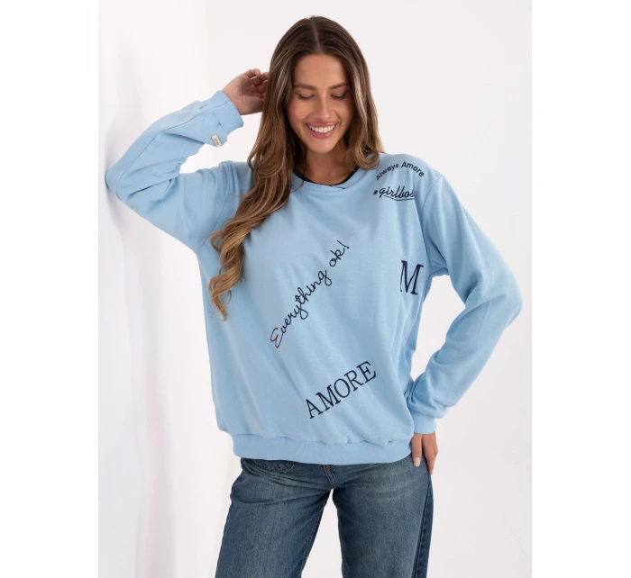 Halenka RV BL A968.00 světle modrá Halenka RV BL A968.00 světle modrá