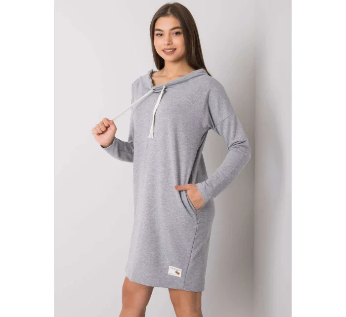 Šaty RV SK 7160.43P šedá