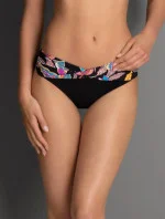 Spodní díl plavek - 8713-0 009 - černá/vzor - Anita - Rosa Faia
