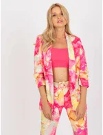 Dámské sako DHJ MA 7684A 1.22X růžová - FPrice Dámské sako DHJ MA 7684A 1.22X růžová - FPrice