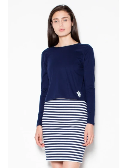 Denní šaty VT065 modro-bílé - Venaton