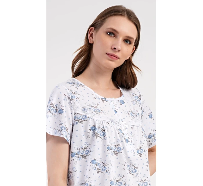 Dámská noční košile s krátkým rukávem model 21154970 - Vienetta