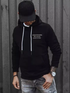 Pánská černá mikina Dstreet BX5463