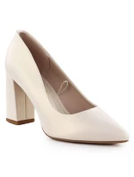 Béžové lodičky Sergio  s  podpatkem model 21906163 - LEONE