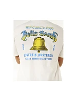 Pánské tričko RIP CURL Bells Pro 26 Bell Logo Tee, bílé