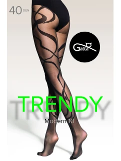 Gatta Modern 10 40 DEN kolor:nero