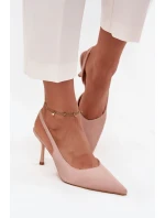 s odhalenými Béžové model 21715420 - Boto