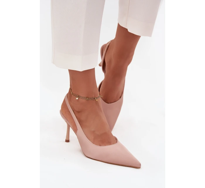 s odhalenými Béžové model 21715420 - Boto