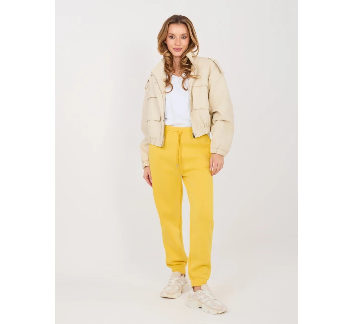 Spodnie dresowe CLM DR model 21954166 żółty - FPrice Spodnie dresowe CLM DR model 21954166 żółty - FPrice