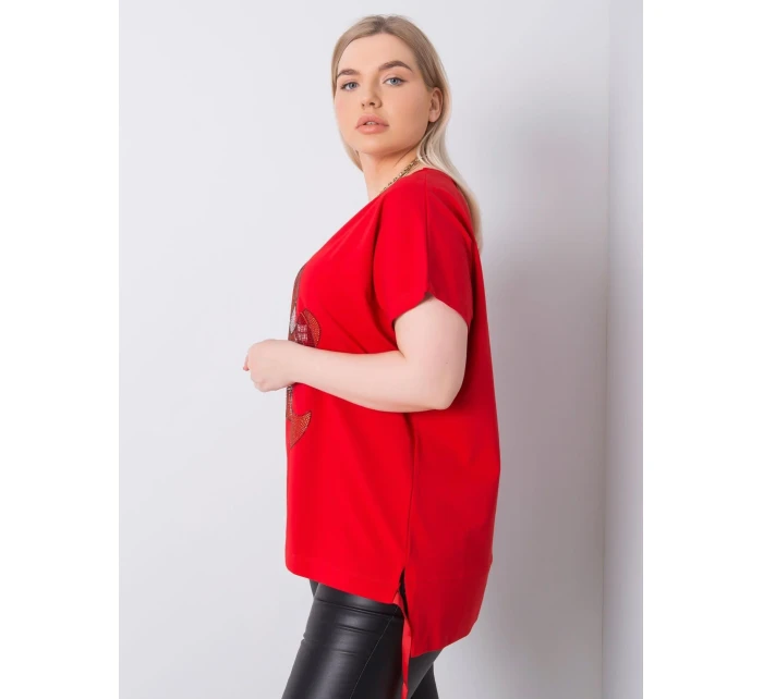 Halenka RV BZ 6434.28P červená Halenka RV BZ 6434.28P červená