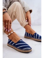 Dámské klasické espadrilky Big Star - tmavě modré Dámské klasické espadrilky Big Star - tmavě modré