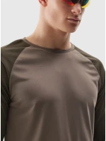 Pánské cyklistické triko 4F - hnědé Pánské cyklistické triko 4F - hnědé