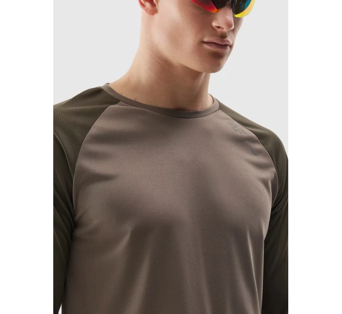 Pánské cyklistické triko 4F - hnědé Pánské cyklistické triko 4F - hnědé