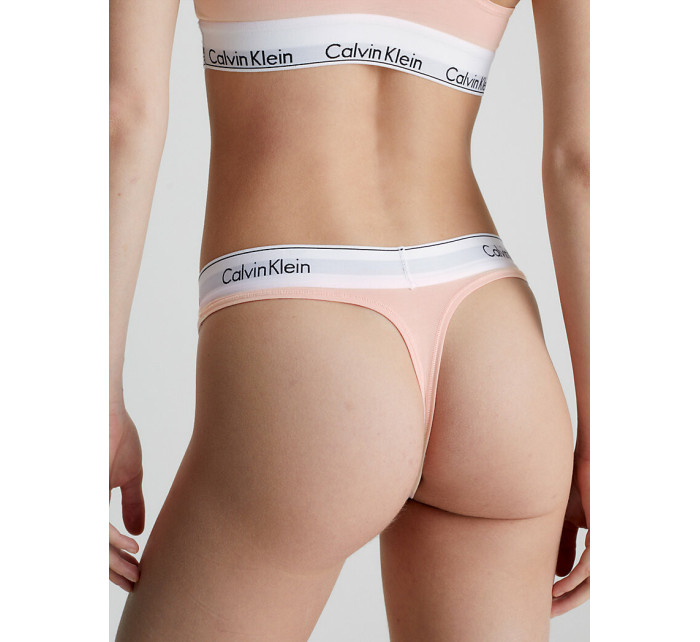 Spodní prádlo Dámské kalhotky THONG 0000F3786E2NT - Calvin Klein