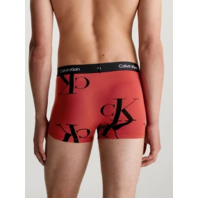 Pánské boxerky 000NB3403A GNP červené s potiskem - Calvin Klein Pánské boxerky 000NB3403A GNP červené s potiskem - Calvin Klein