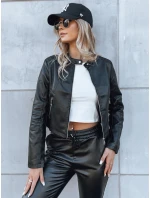 Dámská kožená bunda CHIC STYLE černá FashionStreet TY3897 Dámská kožená bunda CHIC STYLE černá FashionStreet TY3897