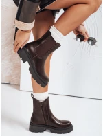 FashionStreet hnědé dámské boty ZY1208