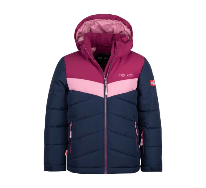 Trollkids Dívčí nepromokavá zateplená bunda Gryllefjord pro dívky (461-182)